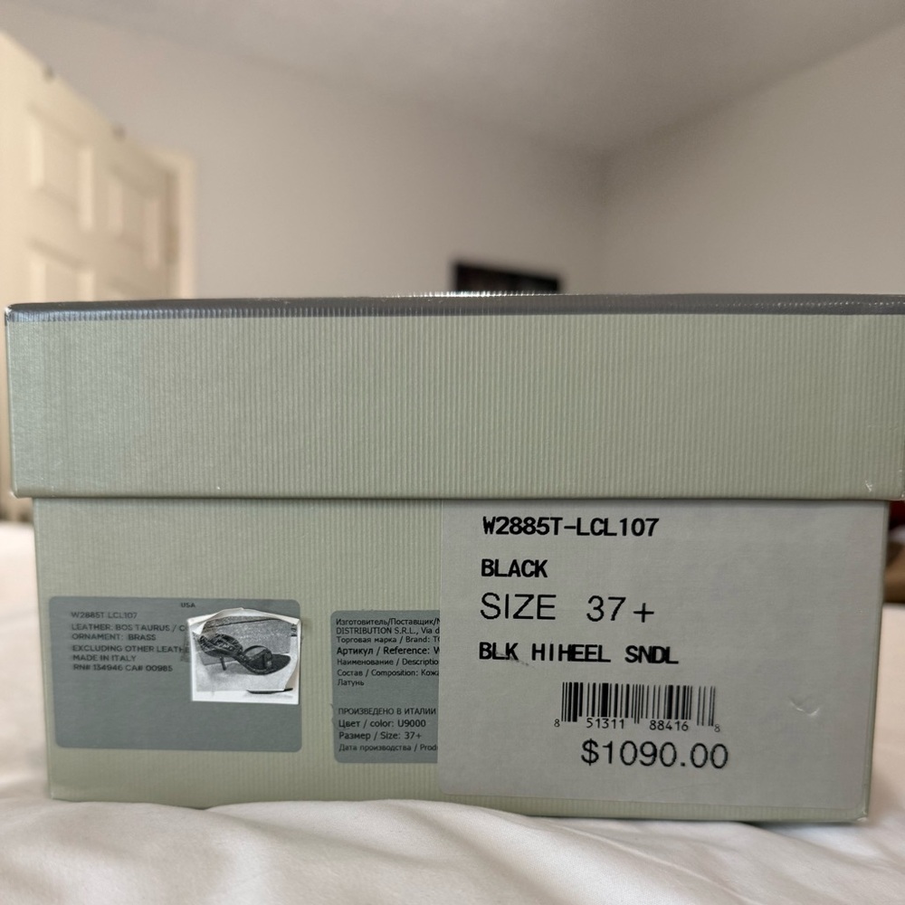 TOM FORD padlock hi heel women sandals NWT - Picture 8 of 8